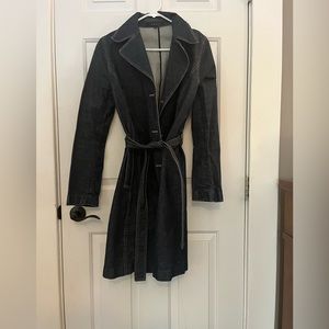 Vintage Theory denim trench coat